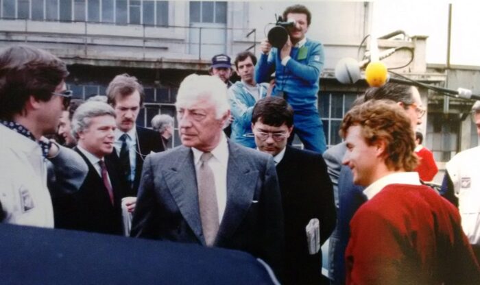 Talking with Gianni Agnelli and René Arnoux, F1 driver